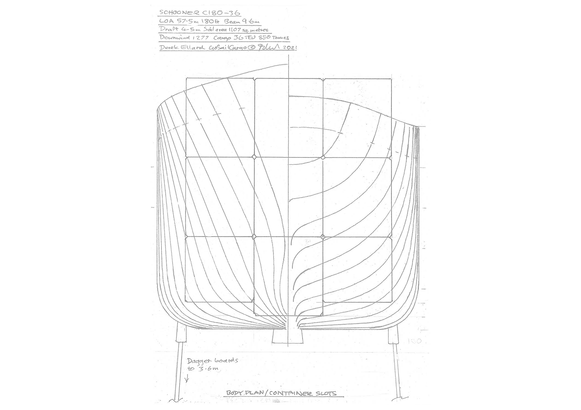 C180 Schooner drawing 8