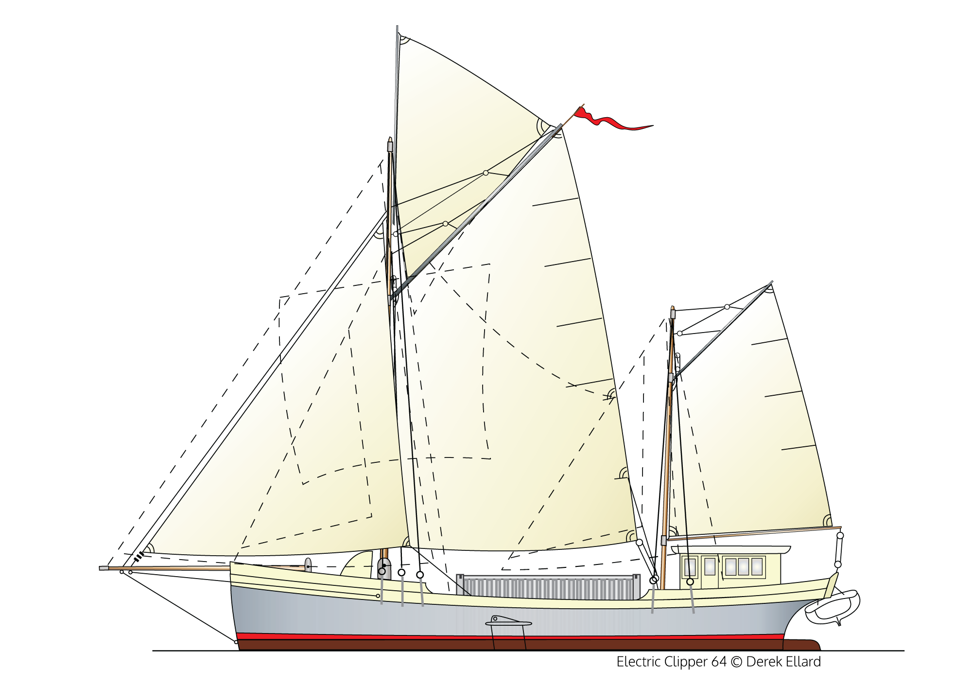 EC-64 full sails